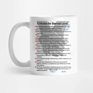 13 rules for eternal love Mug